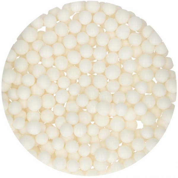 Sugar Pearls Large - White